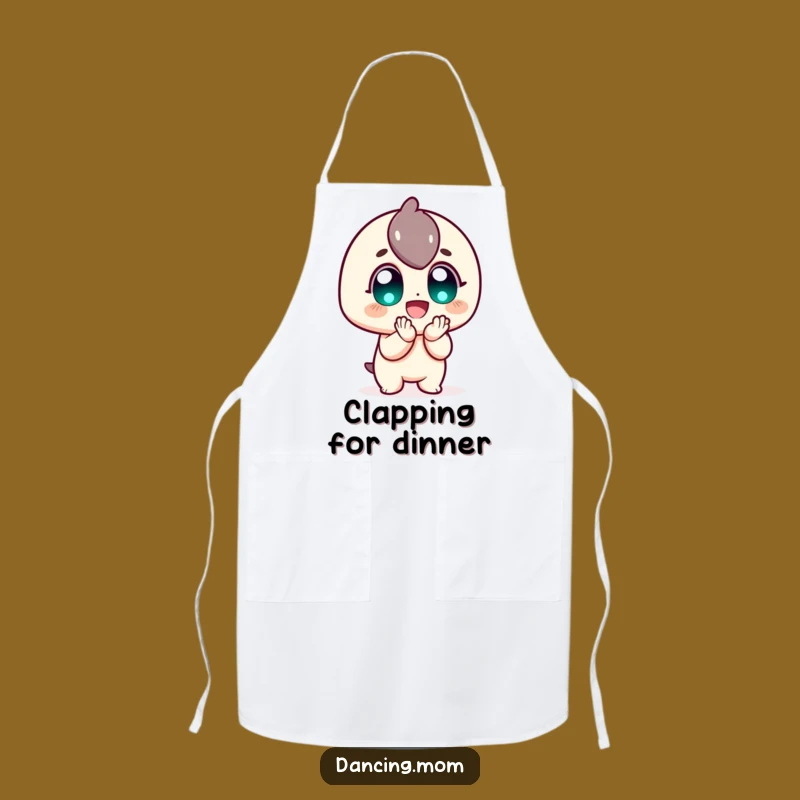 Funny Clapping Chef Apron: Cook with Unstoppable Enthusiasm
