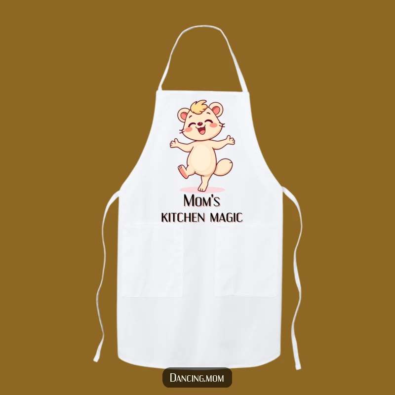 Funny Dancing Mom Apron: Chef's Dancer Style, Kitchen Fun, Perfect Funny Gift