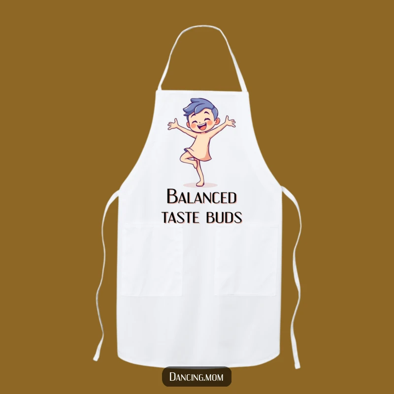 Funny Playful Dancer Apron - Cook with Confident Balance!