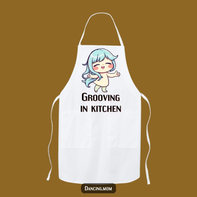 Funny Serene Dancer Apron - Cook with Calm Confidence!