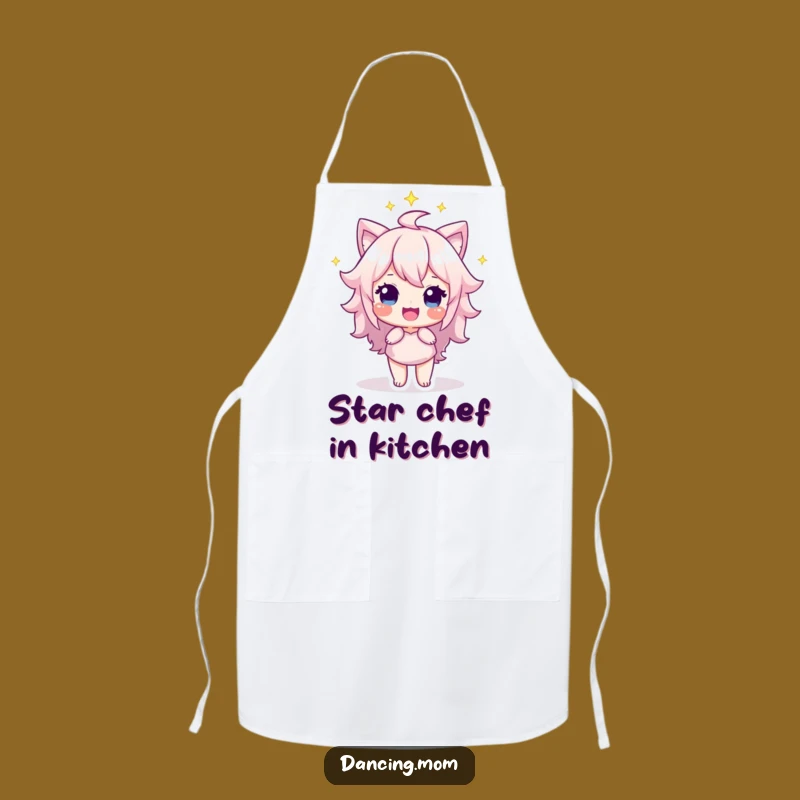 Funny Spotlight Pride Apron: Cook Like a Star