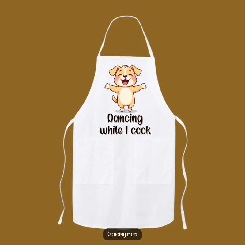 Funny Twirling Dog Kitchen Apron - Chef's Celebration Gear