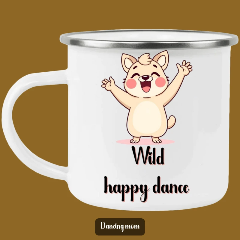 Funny Dancing Mom Animal Camping Mug: Glee-Filled Adventures Around the Campfire