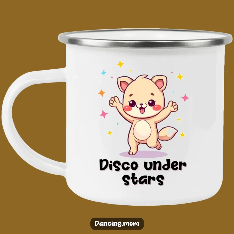 Funny Disco Animal Camping Mug - Outdoor Party Groover Gift