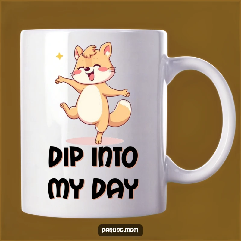 Funny Mom Dip Mug: Dramatic Dancer Animal, Fabulous Mother Gift, Perfect Funny Gift