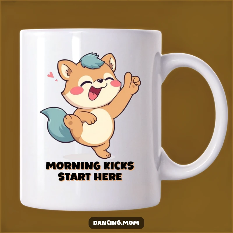 Funny Giggling Animal High Kick Mug: A Hilarious Gift for Animal Lovers
