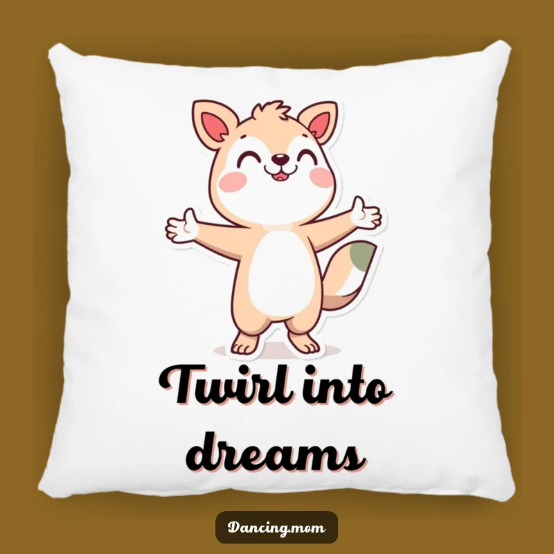 Funny Dancing Animal Pillow: Joyful Character for Cozy Comfort