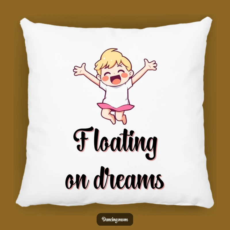 Funny Happy Dancer Pillow - Comfort Meets Joyful Movement!