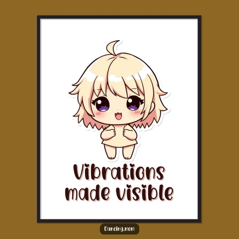 Funny Rhythm Flow Digital Art: Instant Musical Decor