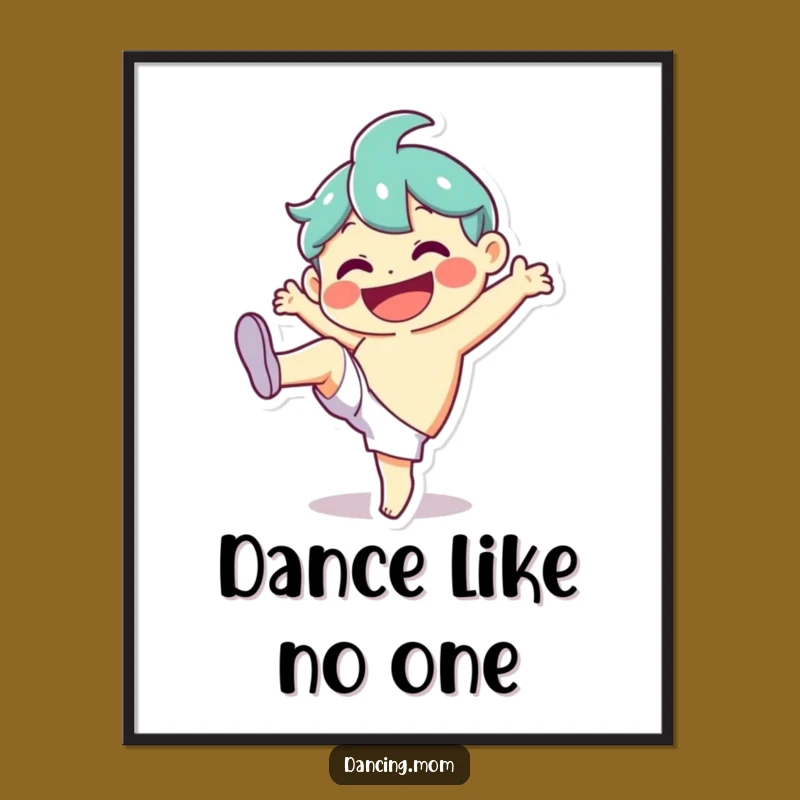 Funny Silly Kick Poster: Decorate with Delight