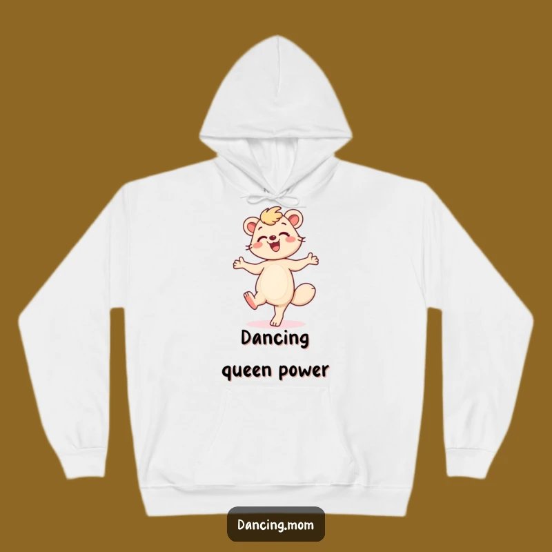 Funny Dancing Mom Hoodie: Cozy Dancer Animal, Warm Motherhood Fun, Awesome Funny Gift