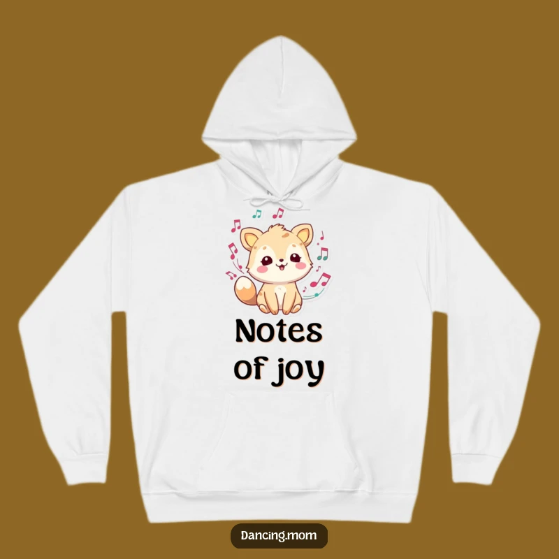 Funny Music Animal Hoodie: Cozy Melody Lover for Humorous Gift