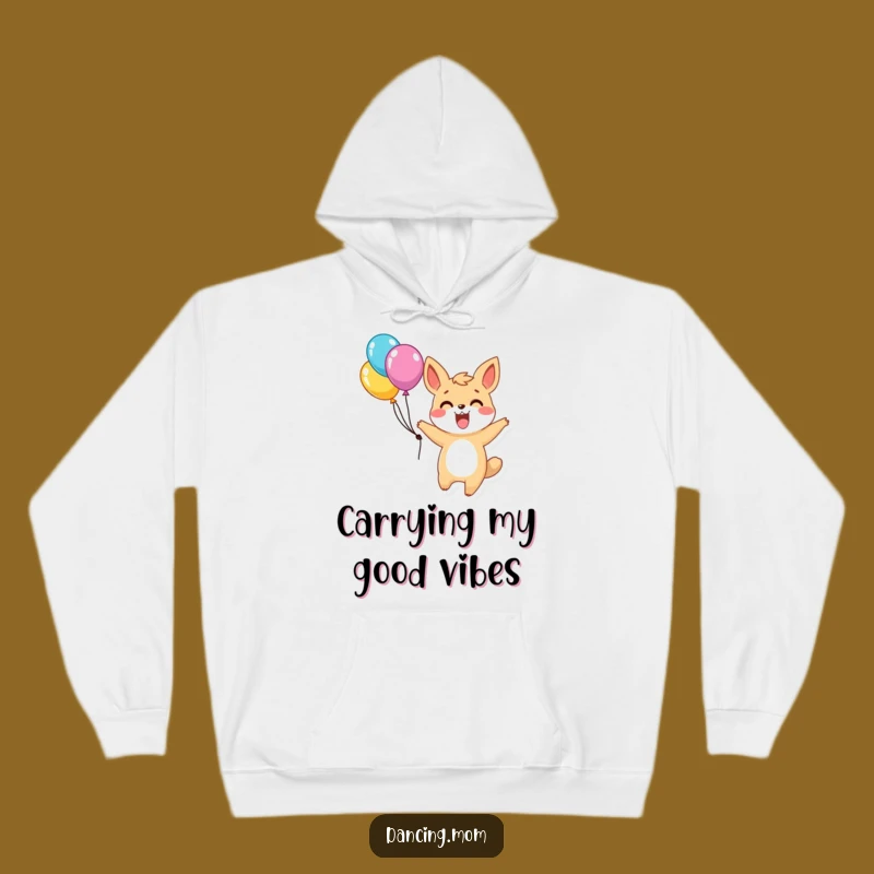 Funny Twirling Animal Hoodie: Cozy Celebration Sweatshirt - Awesome Funny Gift