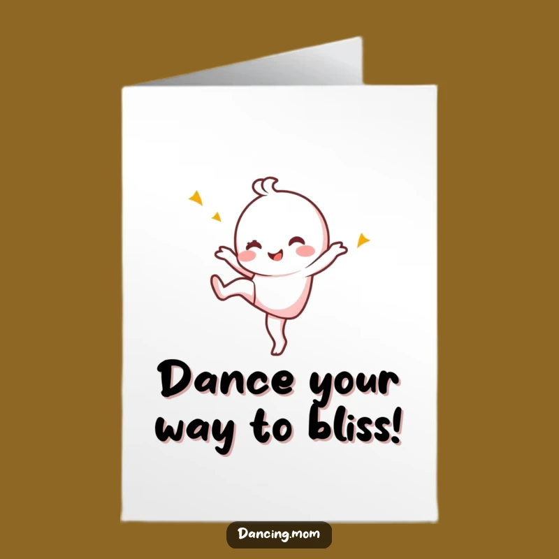 Party Time! Free Printable Birthday Card: Kawaii Dancer's Celebration!