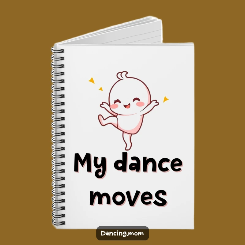 Funny Kawaii Dancer Notebook: Playful Wink Edition, Perfect Writing Gift