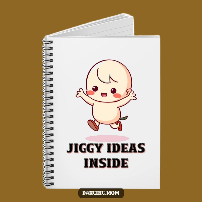 Funny Kawaii Dancer Notebook: Silly Jig Stomping Feet - Jot Down Laughs