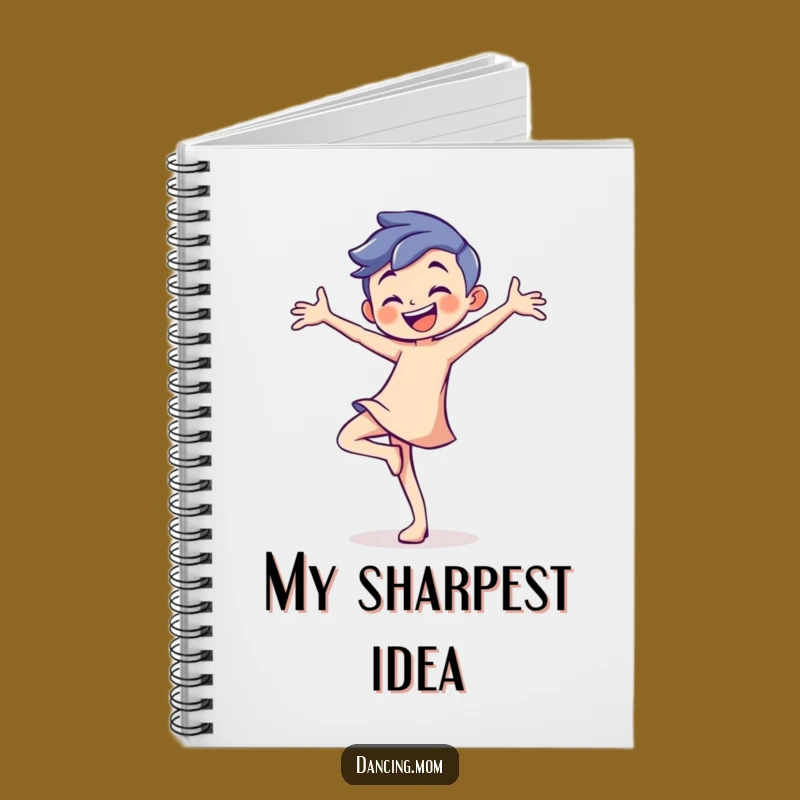 Funny Playful Dancer Notebook - Jot Down Balanced Ideas!