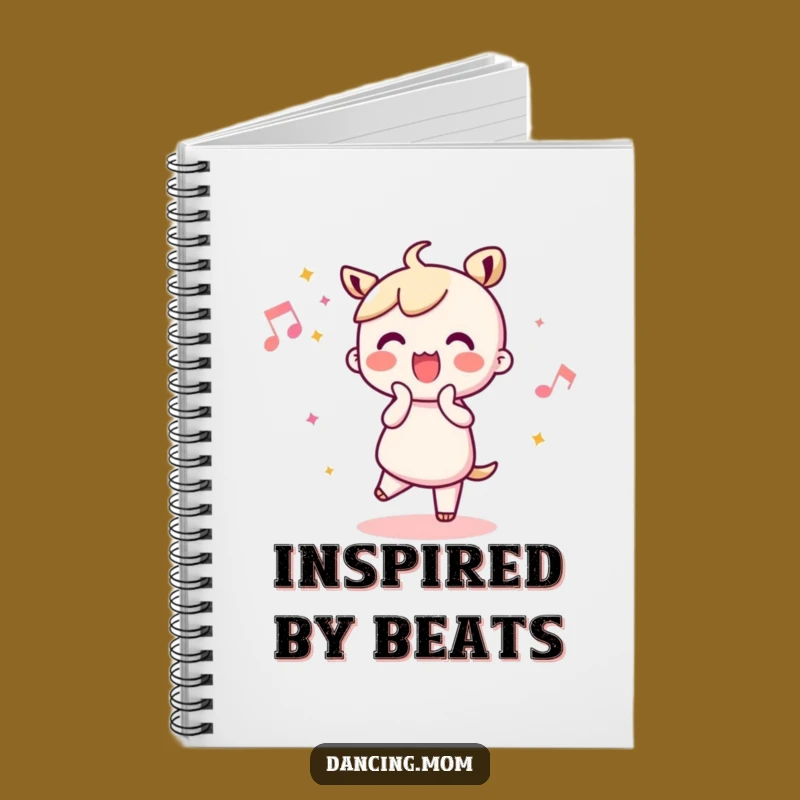 Funny Kawaii Dancer Notebook: Joyful Clapping Beat - Capture Your Rhythms
