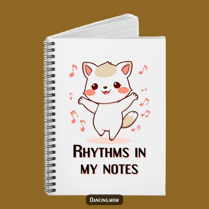 Funny Kawaii Animal Notebook - Musical Motion Ideas, Perfect Funny Gift