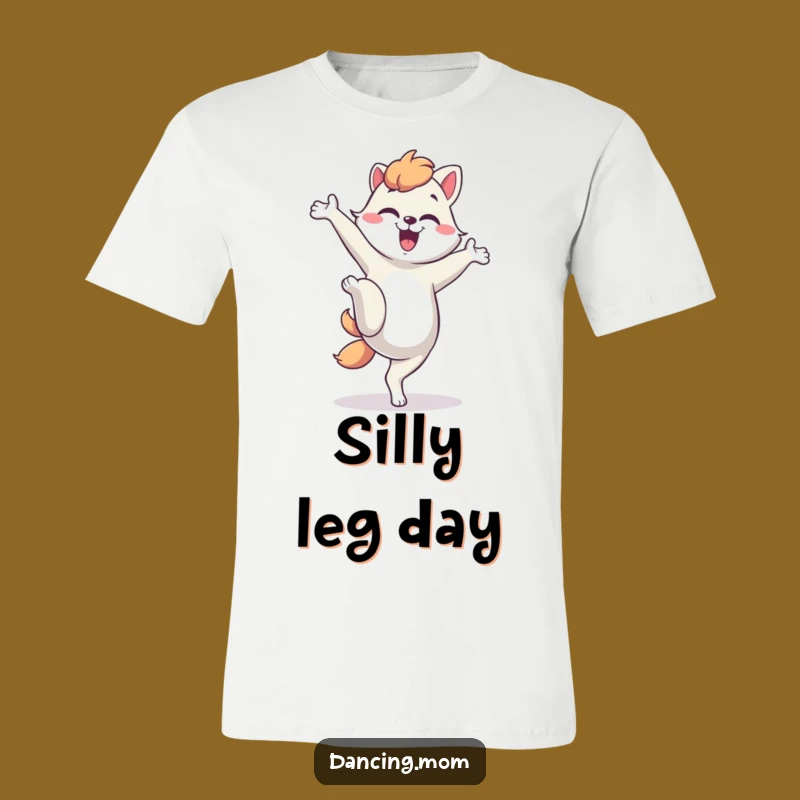 Funny Dancing Mom Animal T-Shirt: Show Off Your Silly Kick Moves!