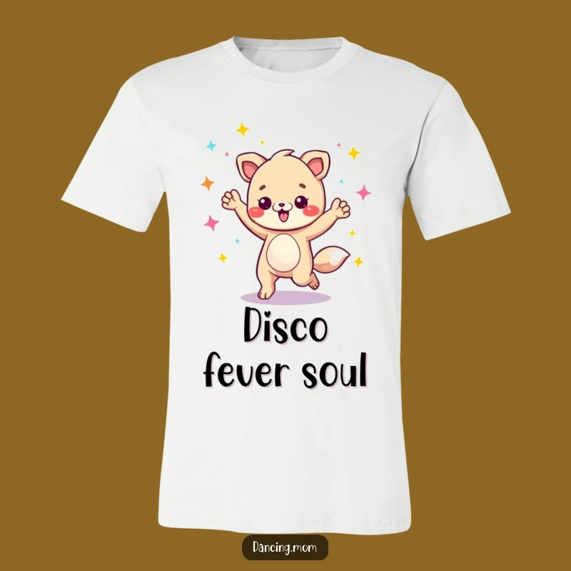 Funny Disco Animal T-Shirt - Energetic Groover Party Tee Gift