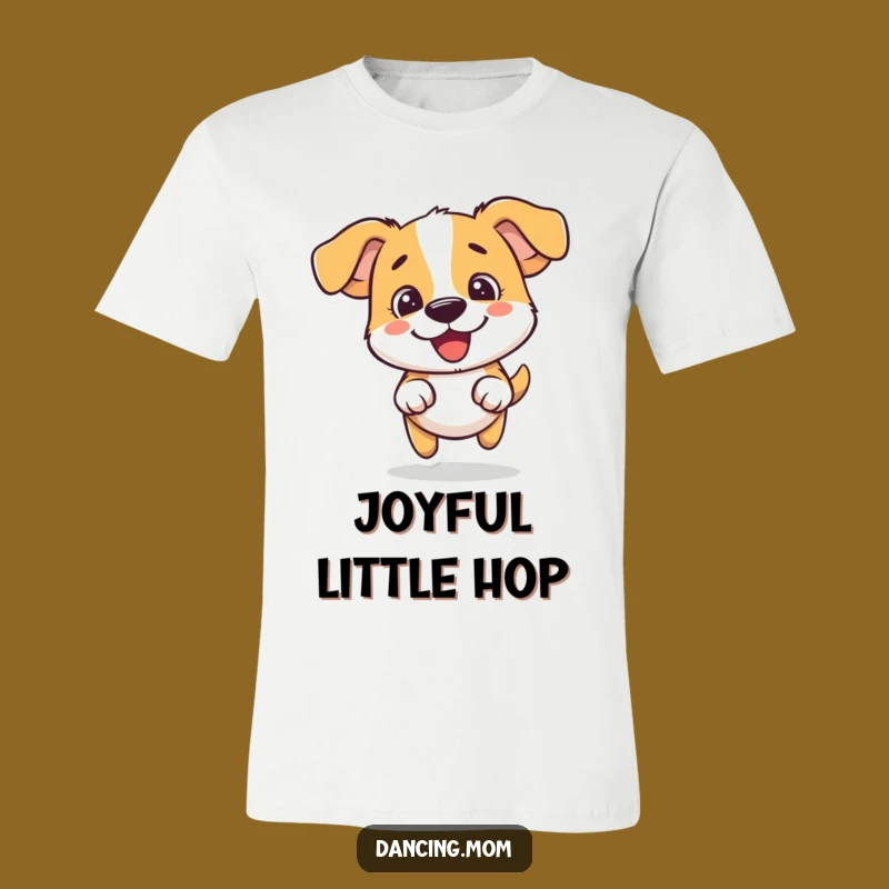 Funny Dog Hop T-Shirt: Wear Your Fun with this Hilarious Canine Tee