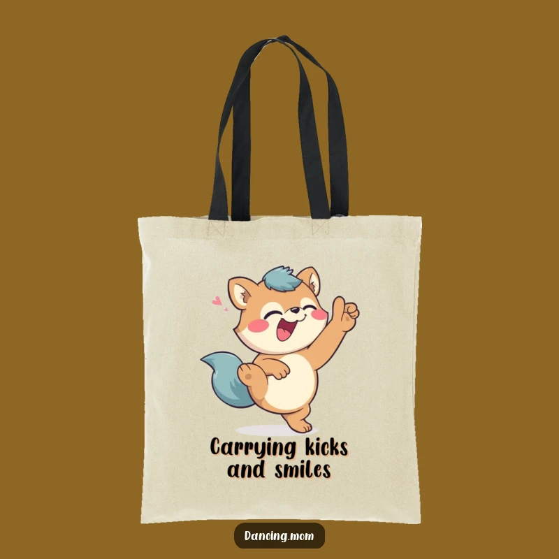 Funny Giggling Animal High Kick Tote Bag: Carry Your Laughs in Style