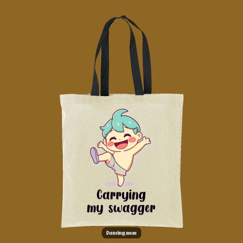Funny Silly Kick Tote Bag: Carry Your Fun