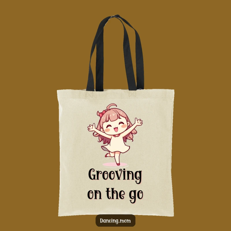 Funny Kawaii Dancer Tote Bag: Versatile Pirouette Character Accessory Gift
