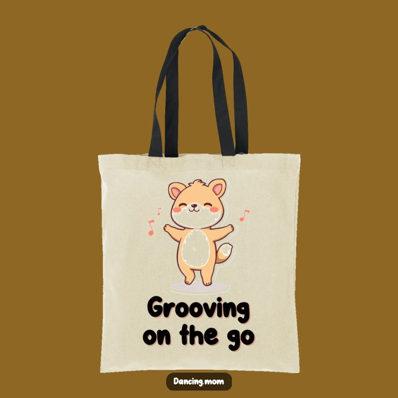 Funny Tapping Animal Tote Bag - Carry Your Rhythm Gift