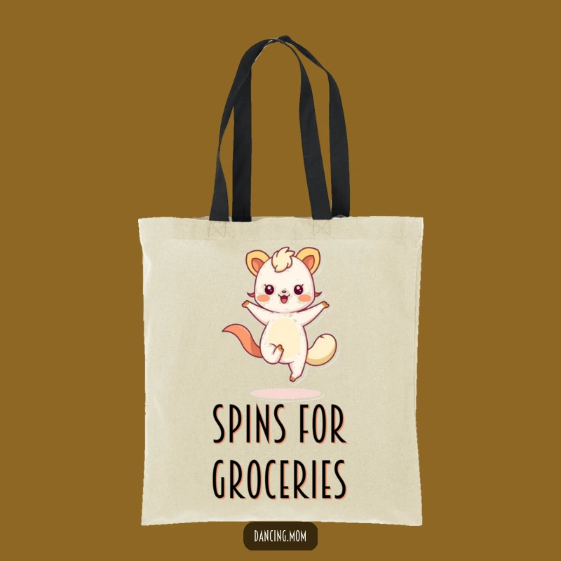 Funny Kawaii Dancing Animal Tote Bag A Whimsical and Hilarious Carry-All